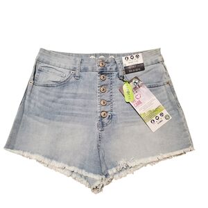 NWT Rewash The Riley High-Rise Denim Shorts